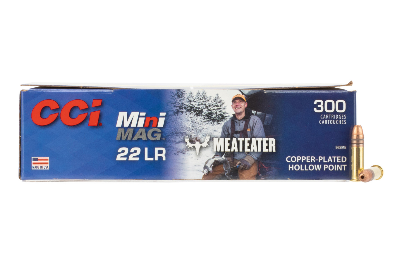 22 LR 36 GR COPPER PLATED HOLLOW POINT MINI MAG MEATEATER 300/BOX