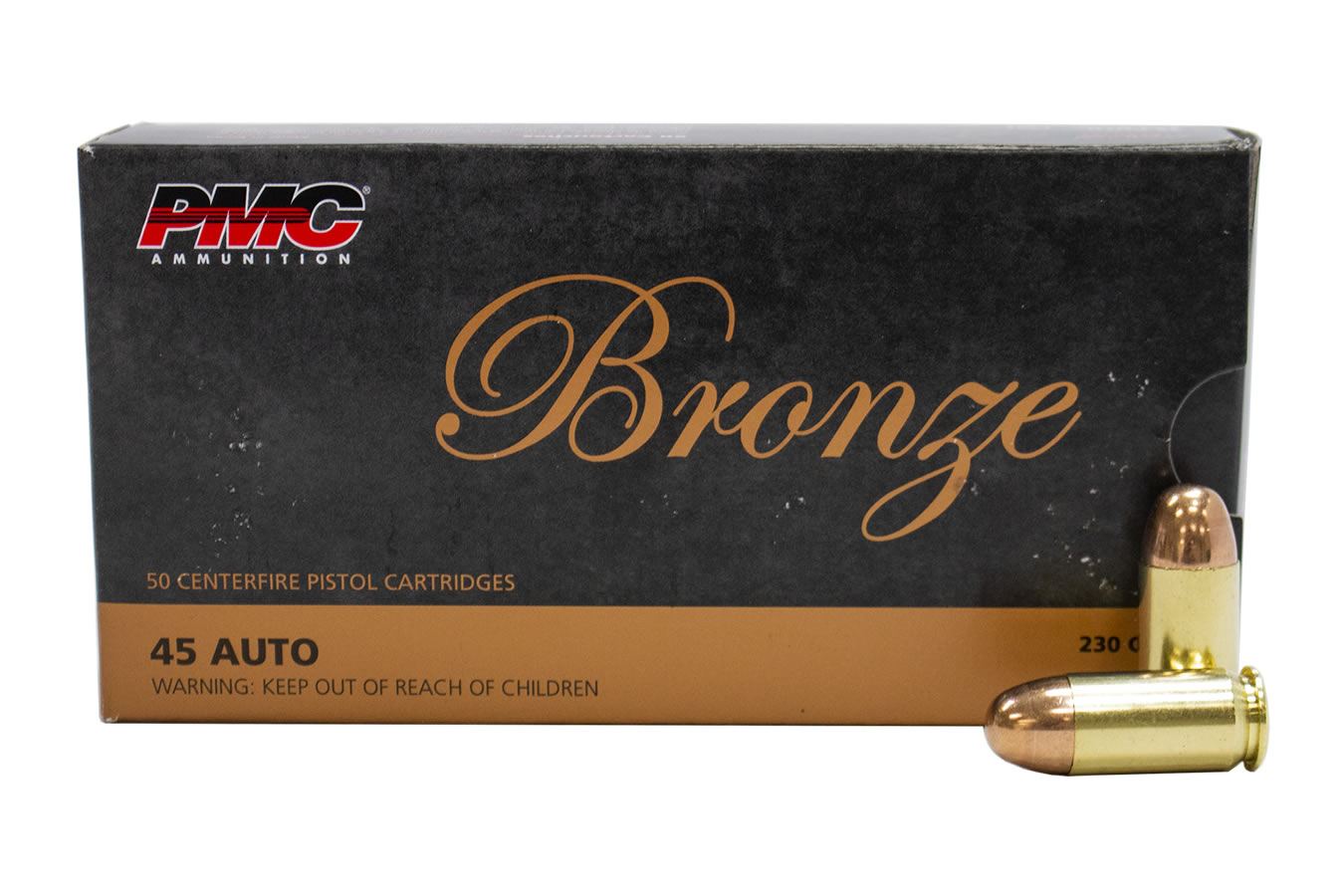 PMC 45 AUTO 230 GR FMJ BRONZE 50/BOX