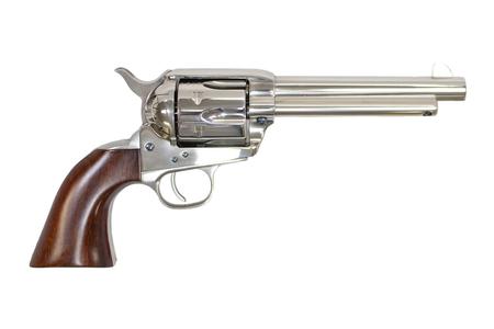 1873 45COLT S/A CATTLEMAN REVOLVER NICKEL PLATED