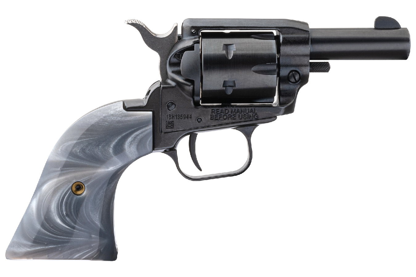 BARKEEP 22LR REVOLVER WITH GRAY PEARL GRIP