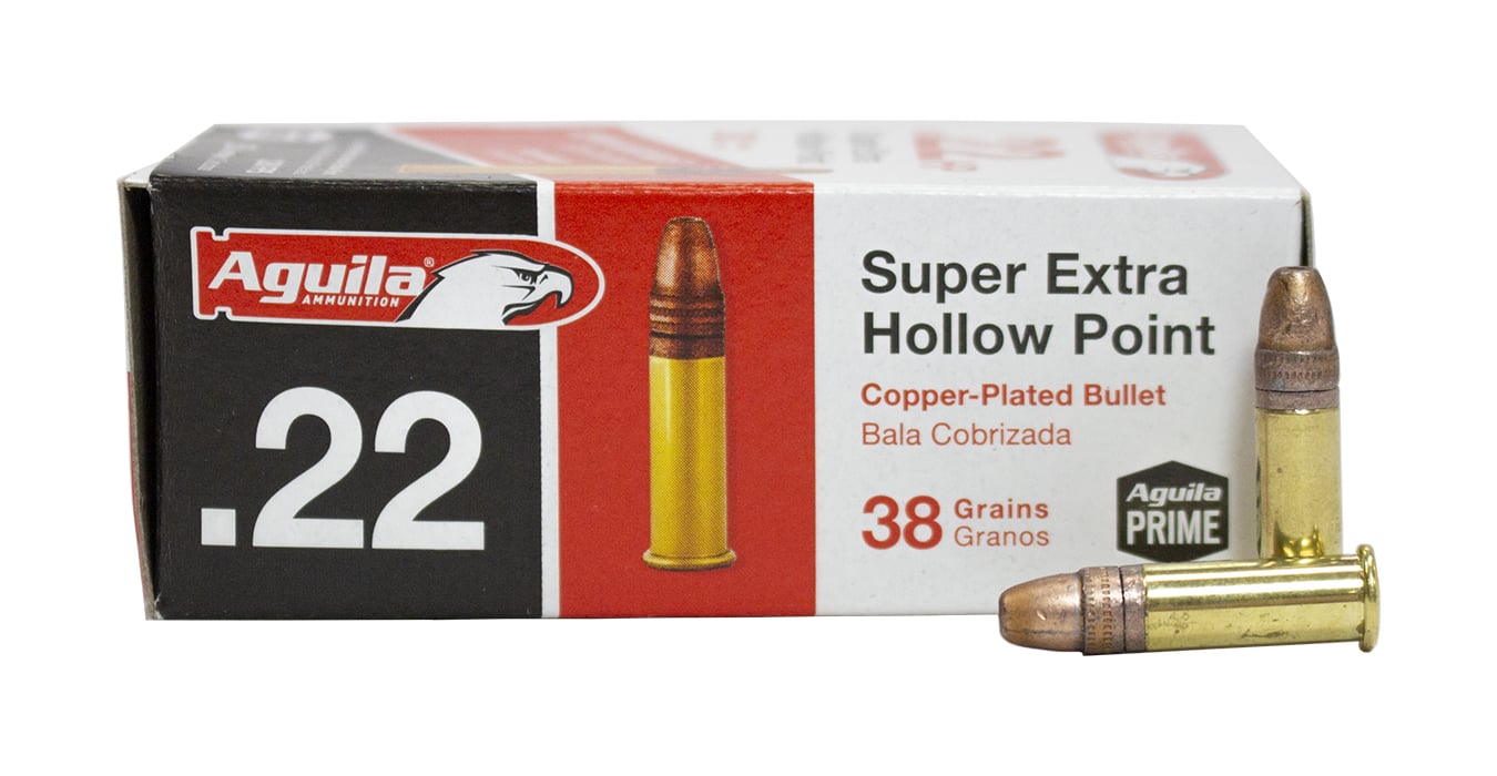 AGUILA 22 LR 38 GR CPHP STANDARD HIGH VELOCITY 50/BOX