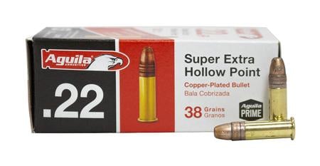 AGUILA 22 LR 38 gr CPHP Standard High Velocity 50/Box