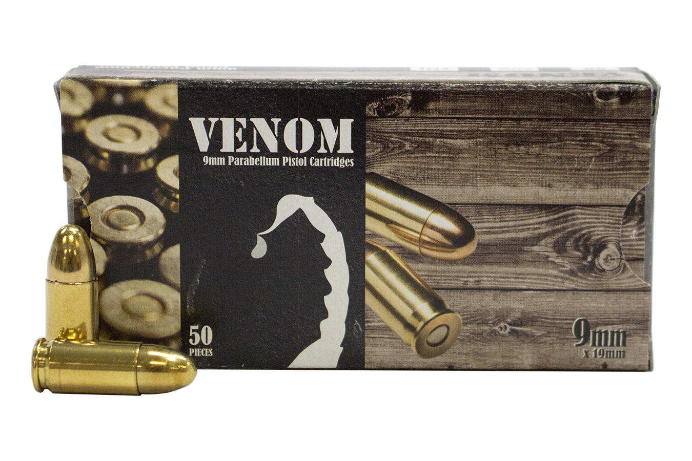 GECO 9MM 115 GR FMJ VENOM 50/BOX