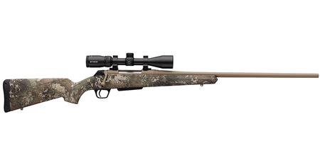 WINCHESTER FIREARMS XPR Hunter 6.8 Western Bolt-Action Rifle with True Timber Strata Camo Stock and Vortex Crossfire II 3-9x40mm Scope