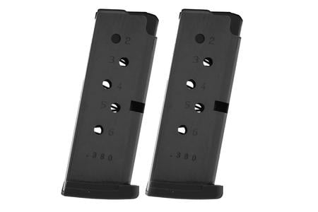 LCP 380 6-ROUND MAGAZINE, 2 PK