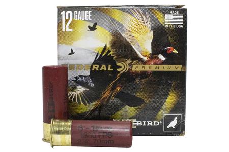 12 GAUGE 2-3/4 INCH 1-1/4 OZ 6 SHOT HI-BIRD 25/BOX