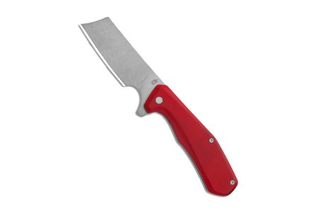 ASADA FLIPPER KNIFE RED ALUMINUM