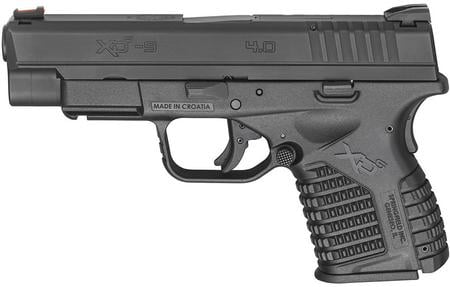 XDS 4.0 SINGLE STACK 9MM BLACK 