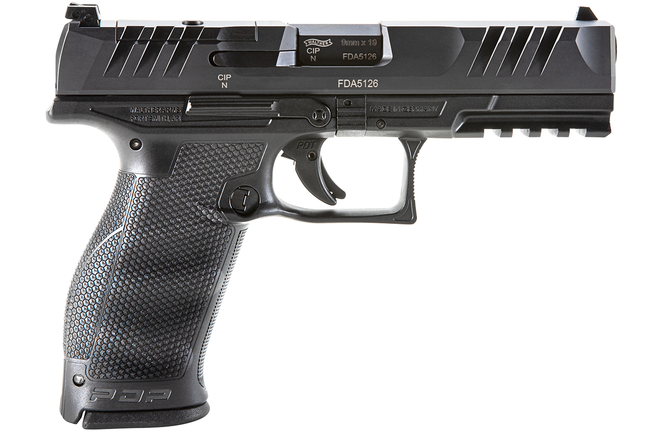 WALTHER PDP FULL-SIZE 9MM OPTICS READY PISTOL WITH 4.5 INCH BARREL