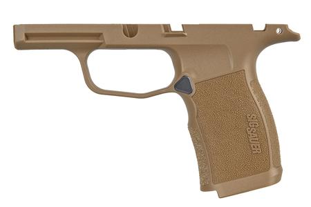 P365XL STANDARD GRIP MODULE WITH MANUAL SAFETY CUTOUT (COYOTE)