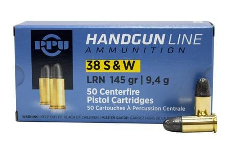 38 SW 145 GR LRN HANDGUN 50/BOX