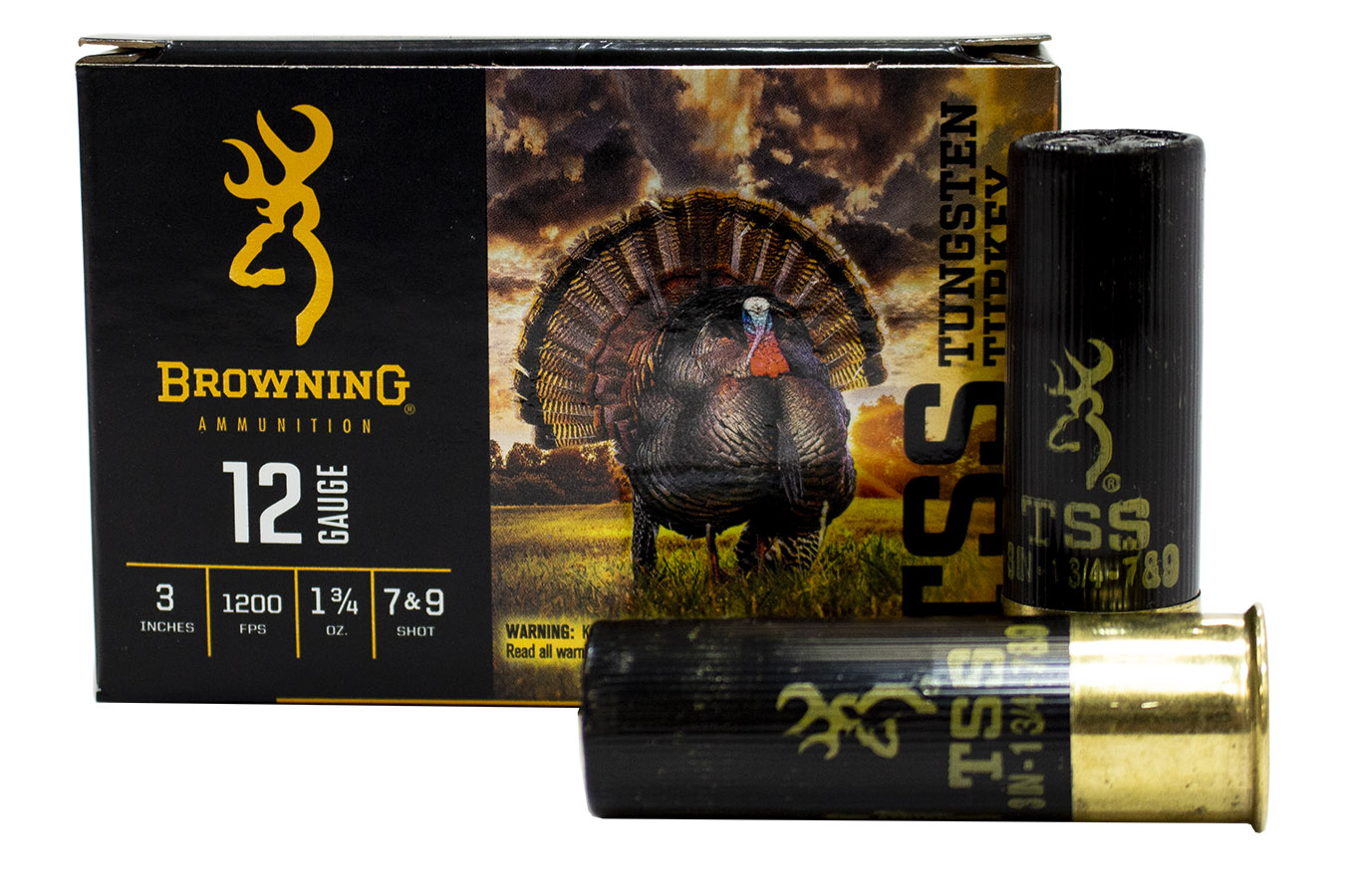 BROWNING AMMUNITION 12 GAUGE 3 IN 1.75 OZ 7 AND 9 SHOT 5/BOX