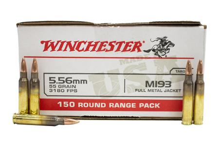 WINCHESTER AMMO 5.56mm 55 gr FMJ 150/Box