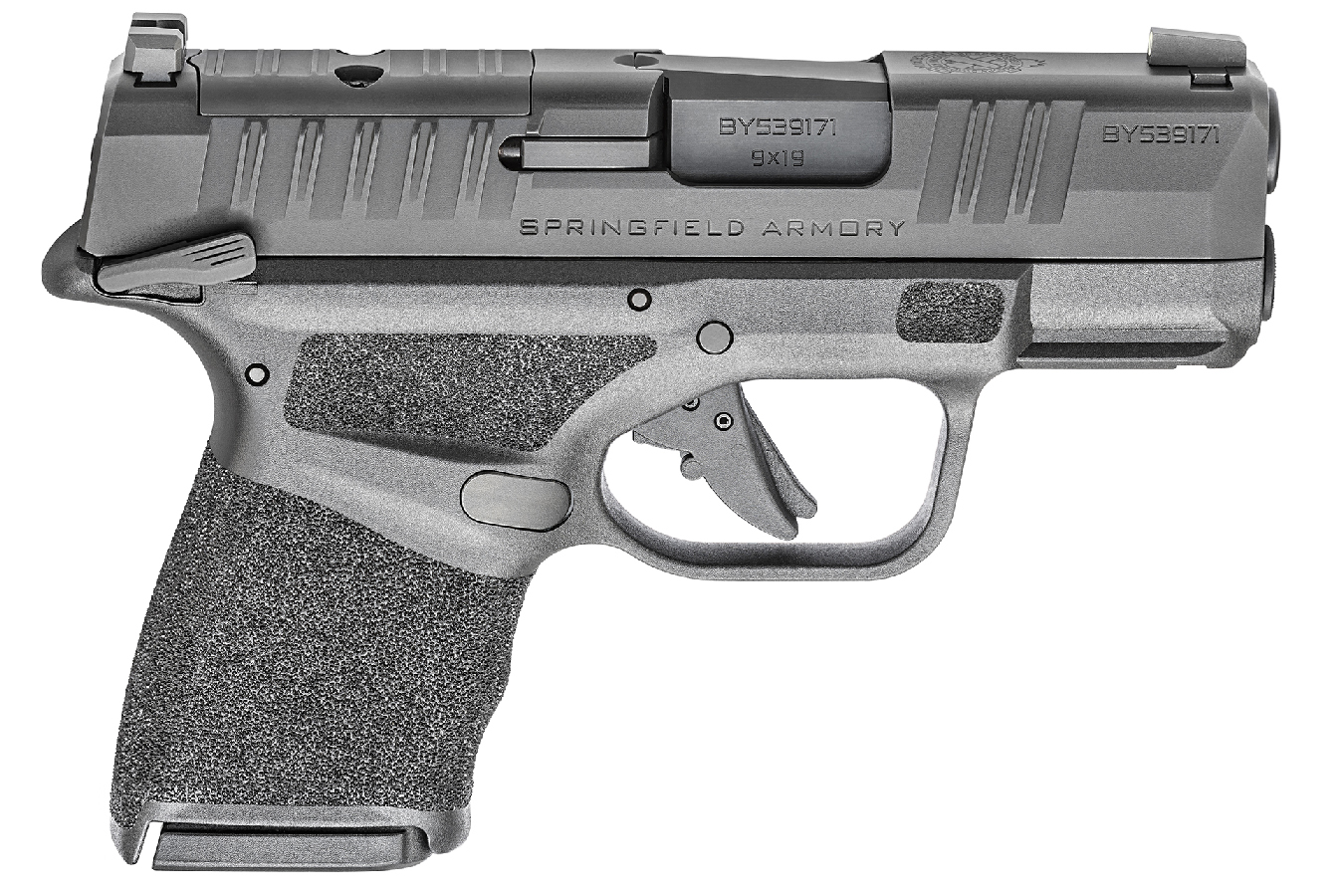 SPRINGFIELD HELLCAT 9MM BLACK MICRO COMPACT OPTICS-READY PISTOL WITH MANUAL SAFETY