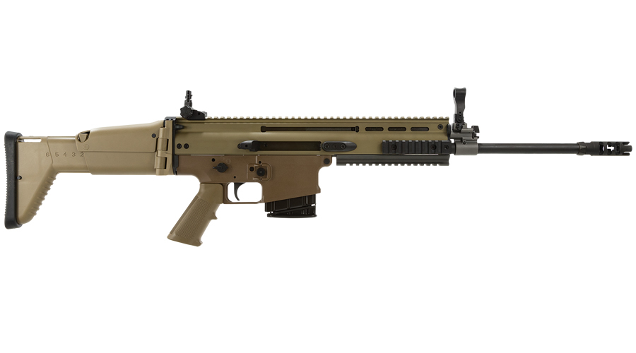 FNH SCAR 16S 5.56MM TACTICAL FDE RIFLE