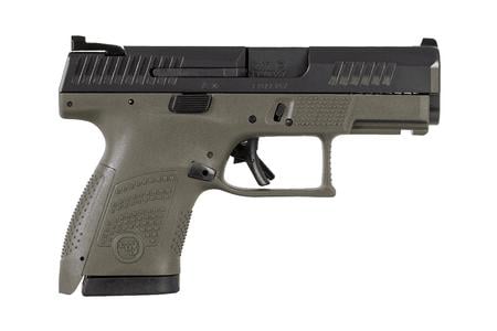 CZ P-10 S 9mm Pistol with OD Green Frame