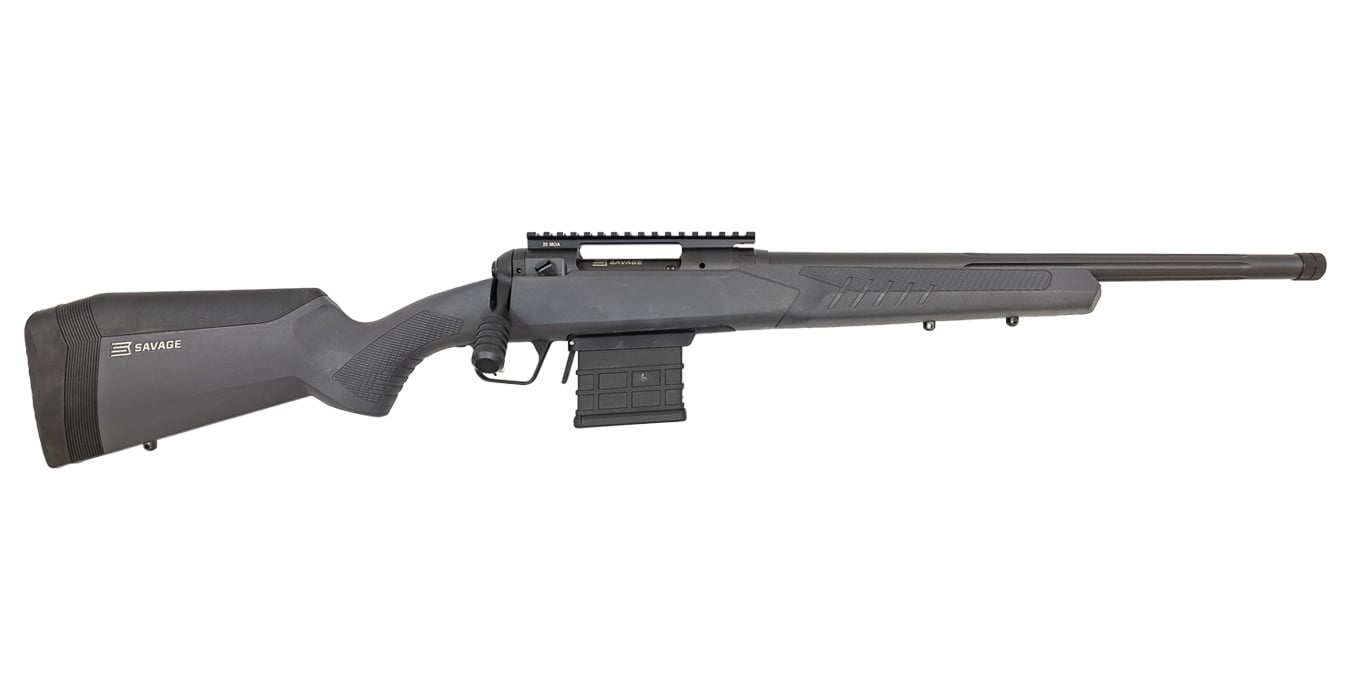 SAVAGE 110 TACTICAL 6MM ARC BOLT-ACTION RIFLE WITH THREADED BARREL