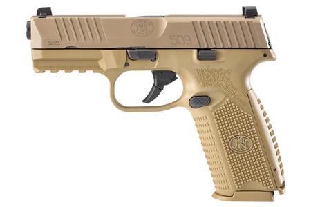 FNH 509 Full Size 9mm Striker-Fired Pistol with Flat Dark Earth Finish