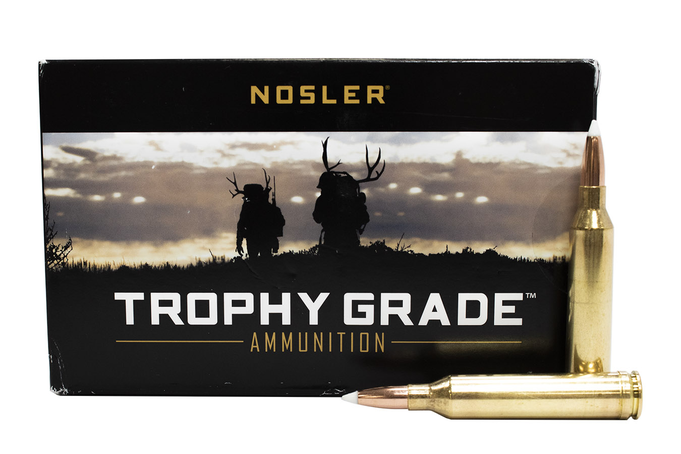 NOSLER 264 WIN MAG 130 GR ACCUBOND TROPHY GRADE 20/BOX