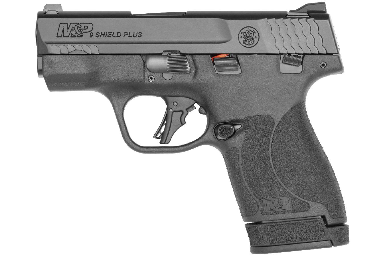 SMITH AND WESSON MP9 SHIELD PLUS 9MM MICRO COMPACT PISTOL WITH THUMB SAFETY