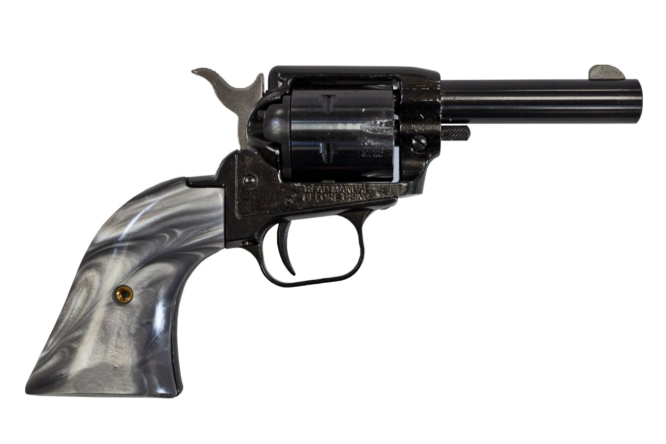 Heritage Barkeep 22LR Gray Pearl Revolver with 3 Inch Barrel