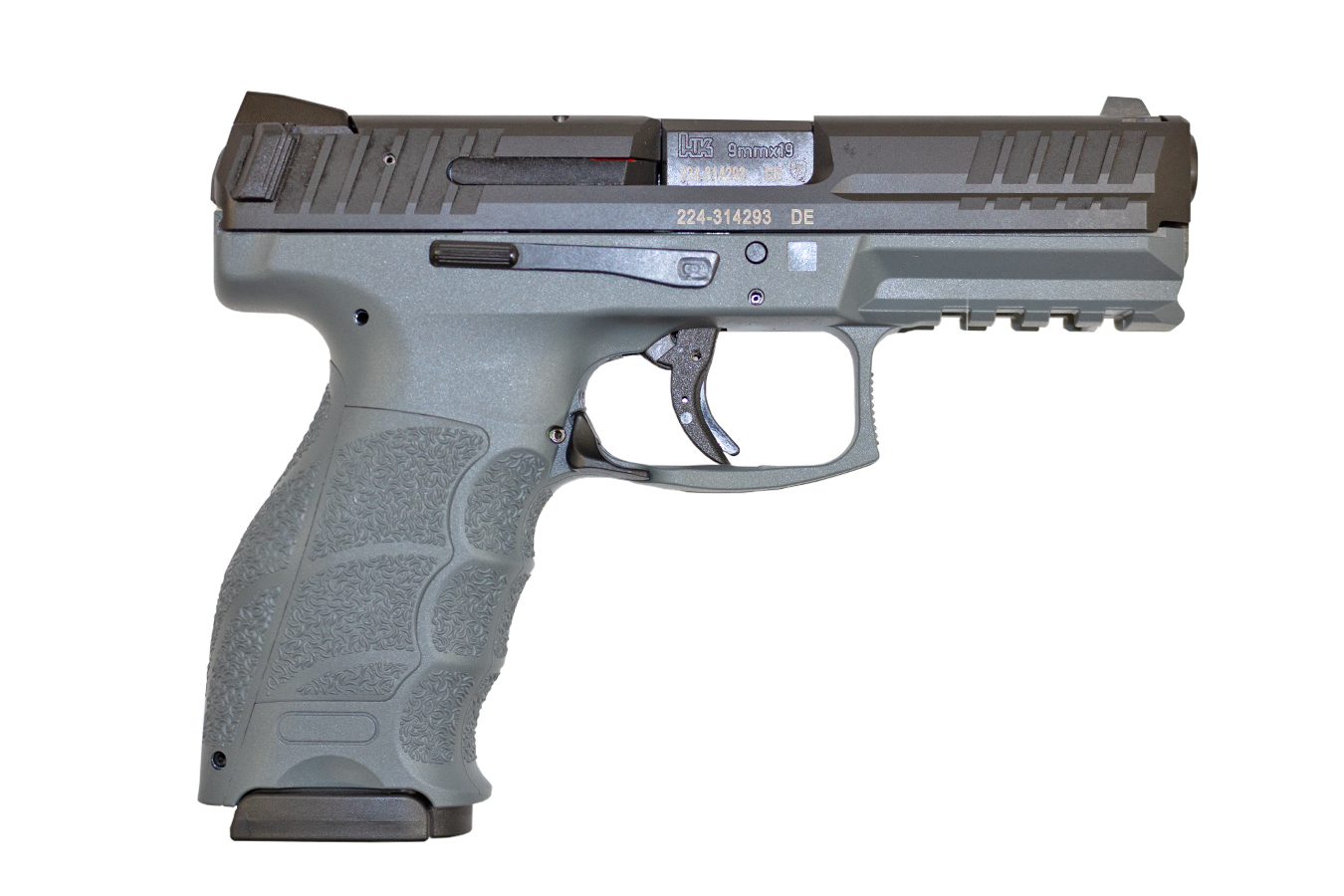 H  K VP9 9MM STRIKER-FIRED PISTOL WITH GRAY FRAME