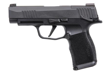 P365,9MM,3.7IN, X SERIES, BLK, STRIKER, X RAY 3 SIGHTS, OPTIC READY, MS 2 MAGS