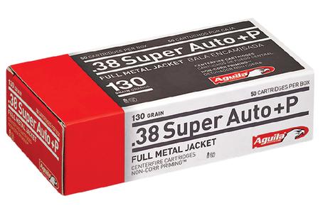 Aguila 38 Super Auto 130 GR FMJ 50/Box