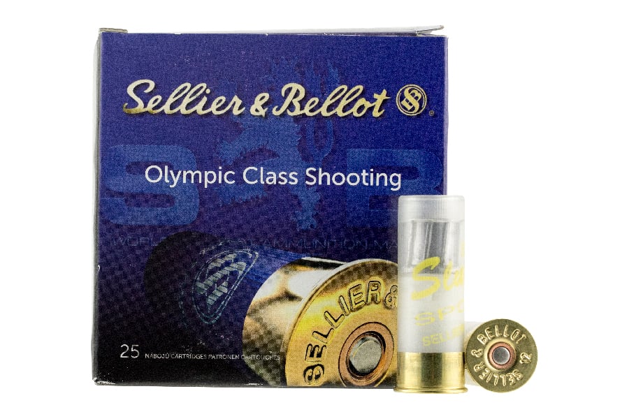 SELLIER AND BELLOT 12 GAUGE 2-3/4 IN 1 OZ SLUG SHOTSHELL 25/BOX