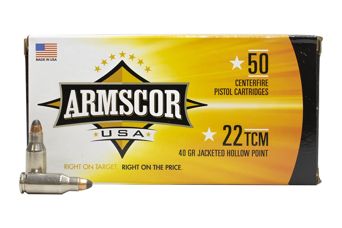 ARMSCOR 22 TCM 40 GR JHP 50/BOX