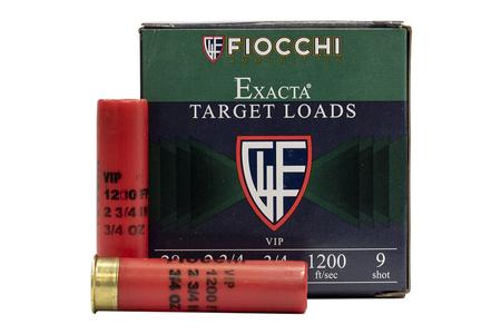 FIOCCHI 28 Gauge 2-3/4 in 3/4 oz 9 Shot VIP Target 25/Box