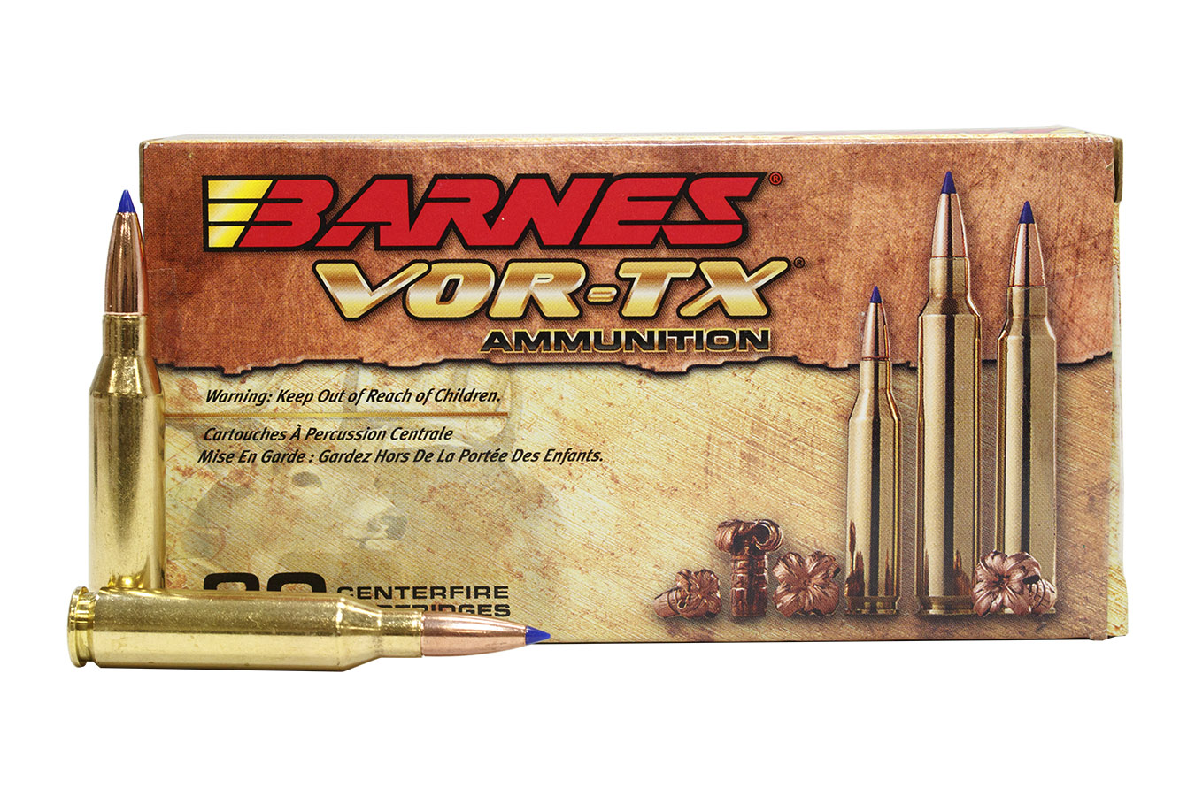 BARNES BULLETS INC 260 REM 120 GR TIPPED TSX BT VOR-TX 20/BOX