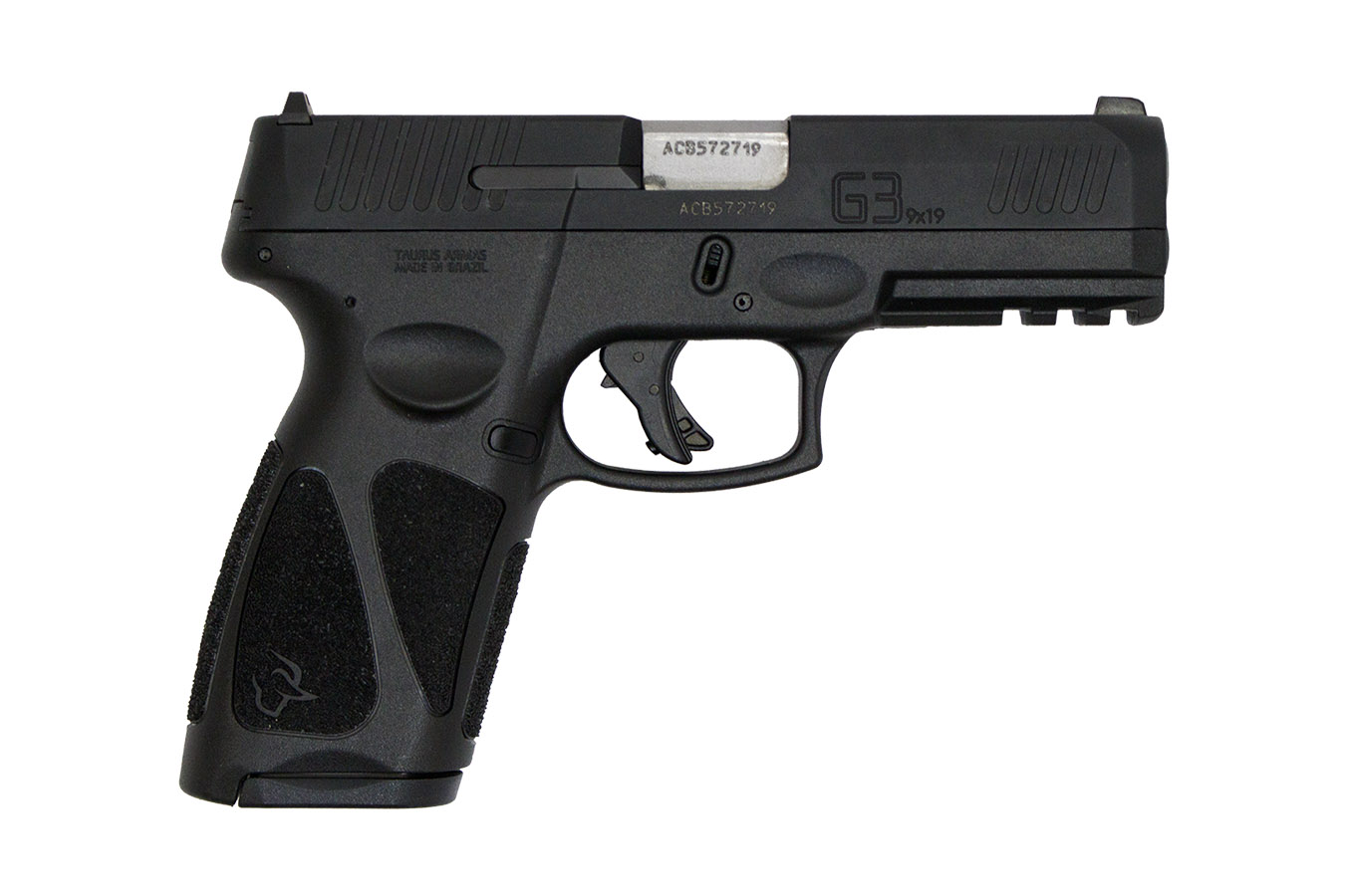 TAURUS G3 9MM PISTOL WITH 15 RND MAG AND MANUAL SAFETY