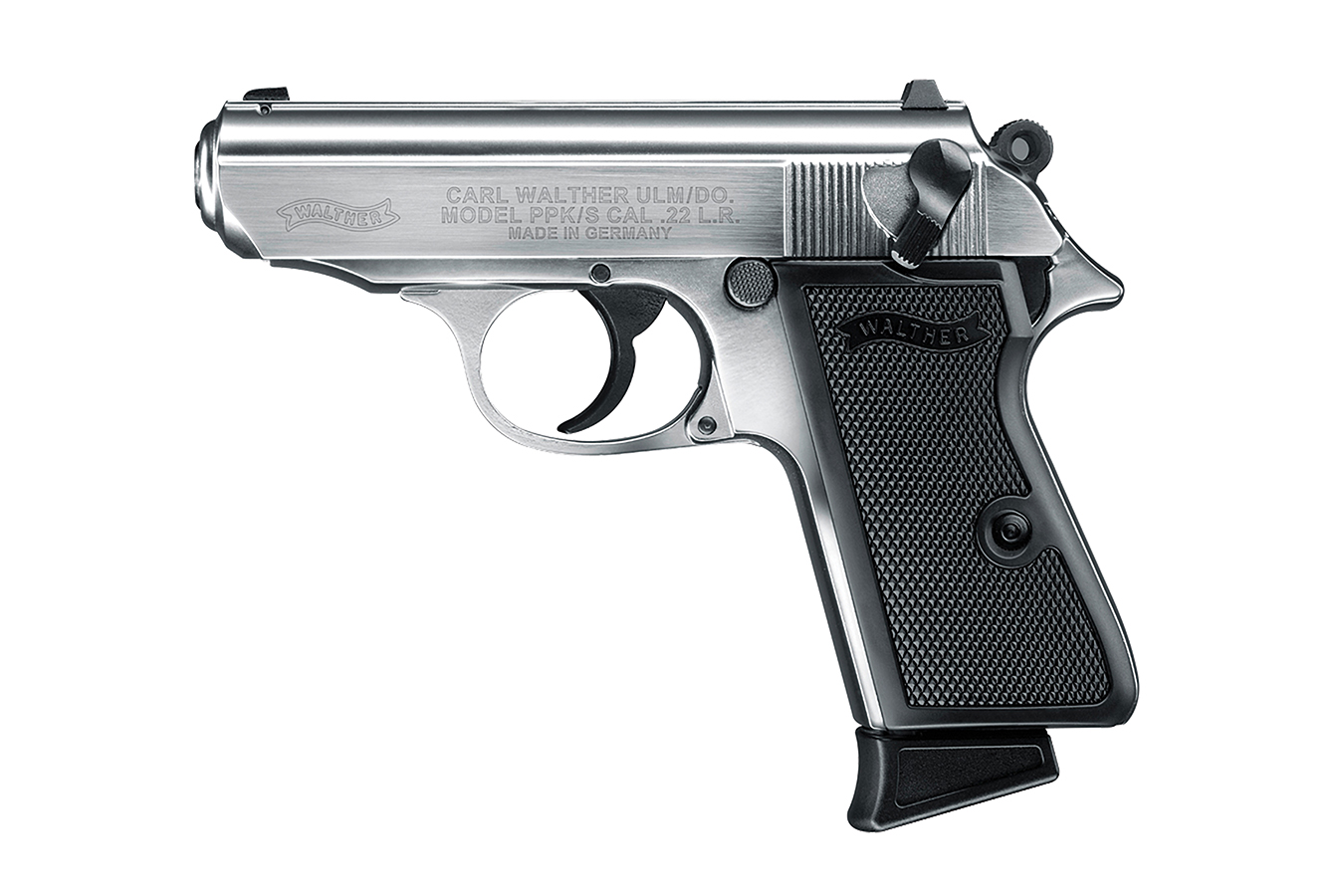 WALTHER PPKS 22LR STAINLESS RIMFIRE PISTOL