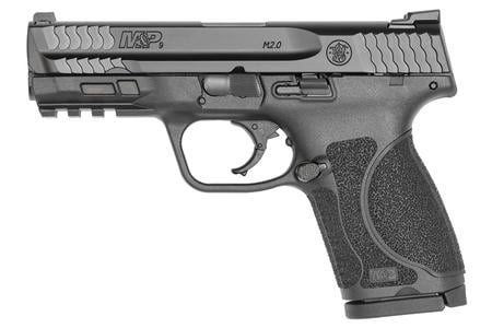 MP 9 2.0, 9MM, COMPACT, W/FORWARD SERRATIONS , NTS, BLK,4IN BBL, 3-15RD MAG