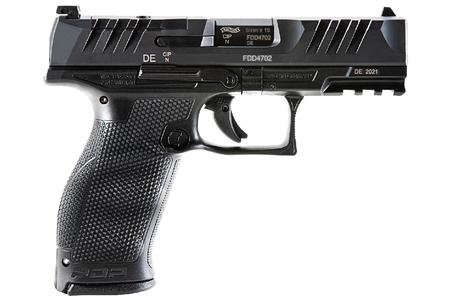 WALTHER PDP FULL-SIZE 9MM OPTICS READY PISTOL WITH 4 INCH BARREL, TRITIUM SIGHTS AND TH