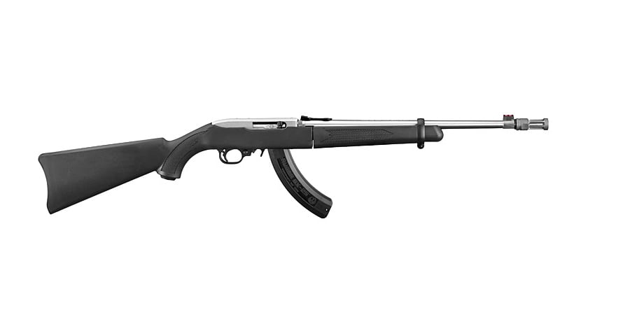 RUGER 10/22 TAKEDOWN 22LR RIMFIRE RIFLE WITH THREADED STAINLESS BARREL