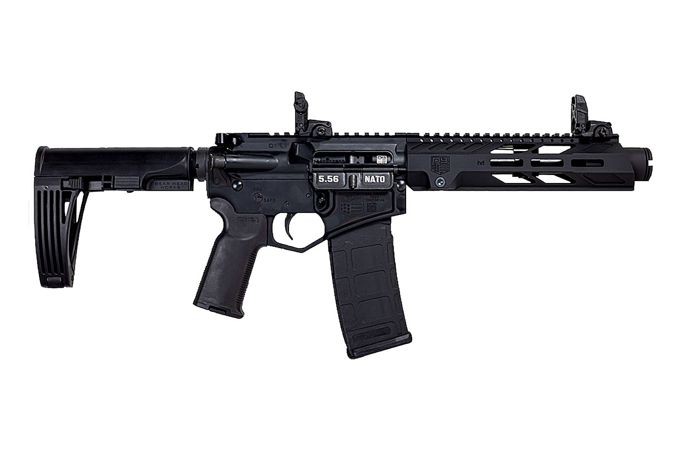 DIAMONDBACK DB15 AR PISTOL 5.56 7` BBL BLACK 30 RND 