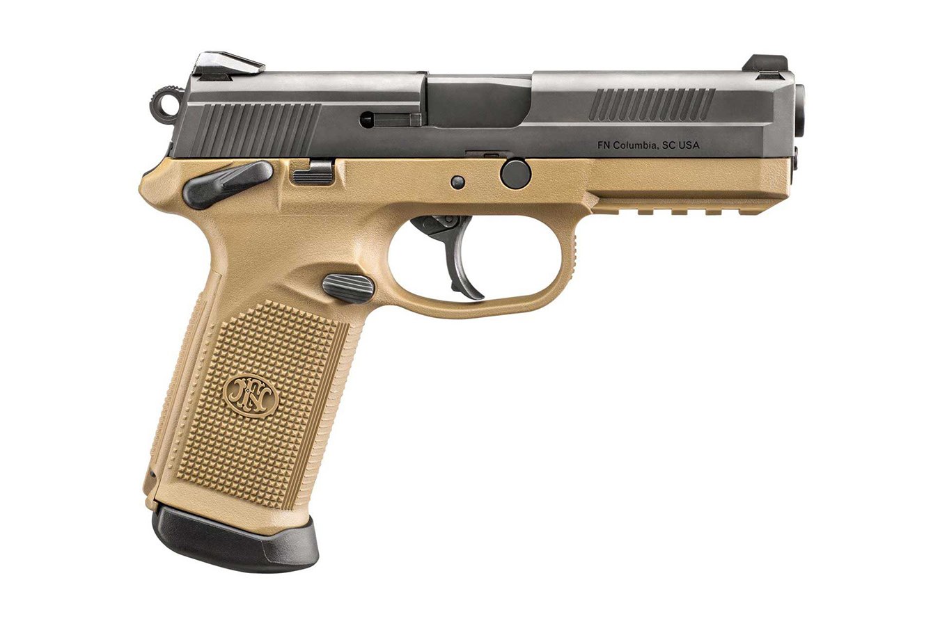 FNH FNX-45 45 ACP DA/SA PISTOL WITH FLAT DARK EARTH FRAME