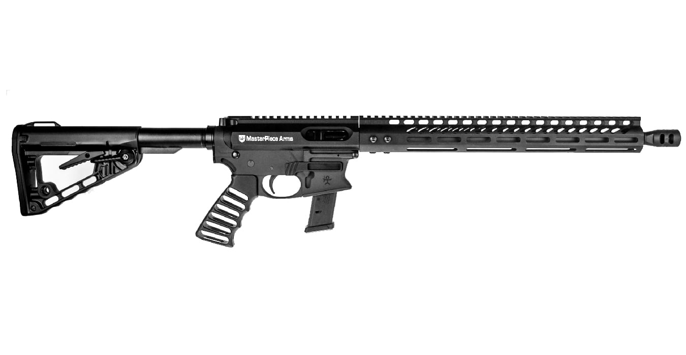 MASTERPIECE ARMS MPA AR9 PCC 9MM COMPETITION READY PISTOL CALIBER CARBINE