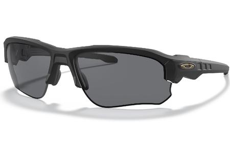 SPEED JACKET WITH MATTE BLACK FRAME AND GRAY LENSES