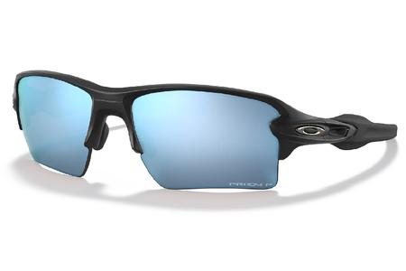 FLAK 2.0 XL WITH MATTE BLACK FRAME AND PRIZM DEEP WATER POLARIZED LENSES