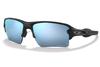 OAKLEY FLAK 2.0 XL WITH MATTE BLACK FRAME AND PRIZM DEEP WATER POLARIZED LENSES
