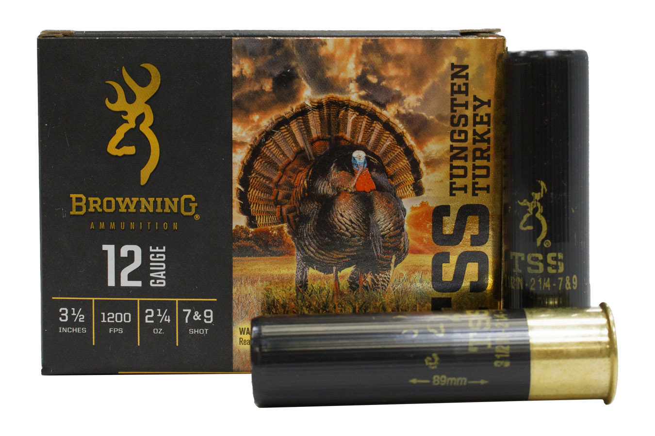 12 GAUGE 3.5 IN 2.25 OZ SHOT 7 AND 9 TSS 5/BOX