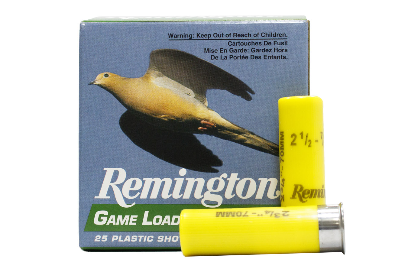 REMINGTON 20 GAUGE 2.75 IN 7/8 OZ SHOT 7.5 GAME LOAD 25/BOX