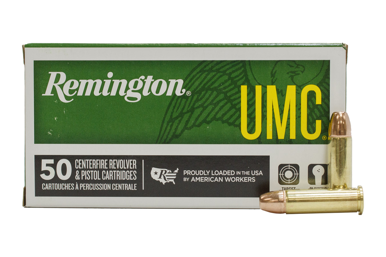 REMINGTON 38 SPECIAL 130 GR FMJ UMC 50/BOX