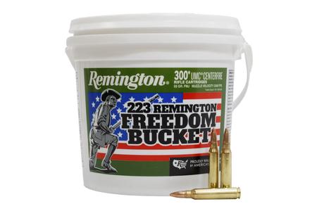 REMINGTON 223 Rem 55 gr FMJ 300 Round Freedom Bucket