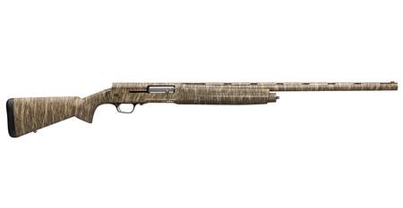 A5 12 GAUGE SEMI-AUTOMATIC SHOTGUN WITH MOSSY OAK BOTTOMLAND CAMO FINISH