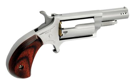 NORTH AMERICAN ARMS 22LR/22WMR Mini Revolver with Rosewood Birdshead Grips