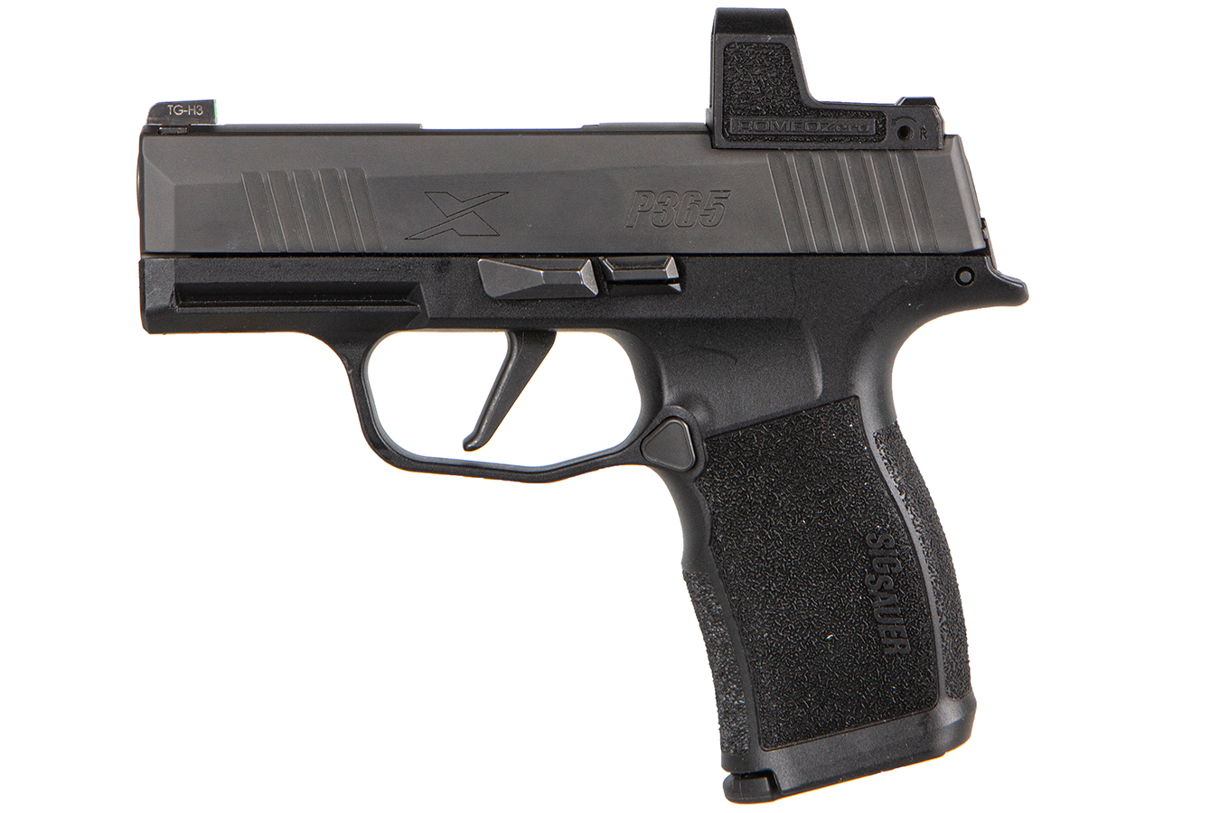 P365X 9MM MICRO COMPACT PISTOL WITH FACTORY INSTALLED ROMEOZERO MICRO RED DOT S